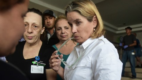 Alcaldesa de San Juan, Carmen Yulín Cruz, tras el huracán María