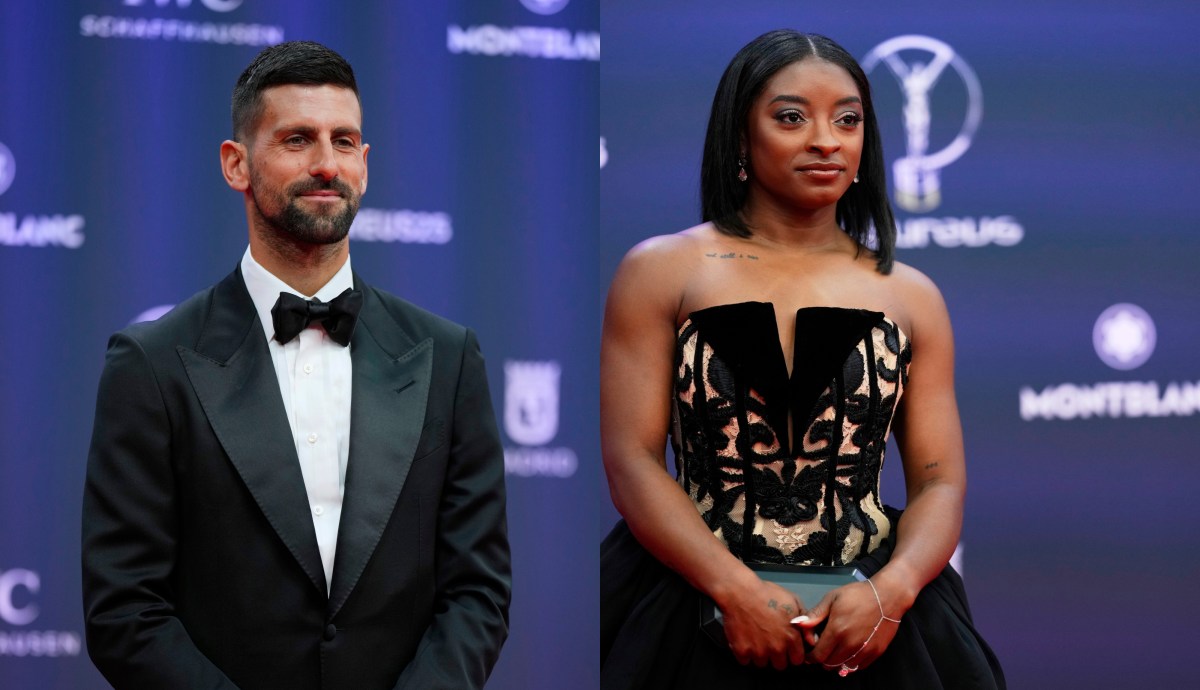 Novak Djokovic y Simone Biles regalan imágenes virales tras visita al Real Madrid