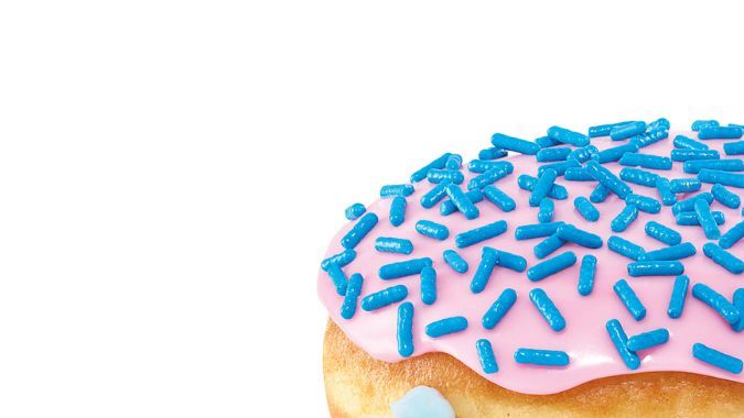 Dunkin presenta la Cotton Candy Specialty Donut.