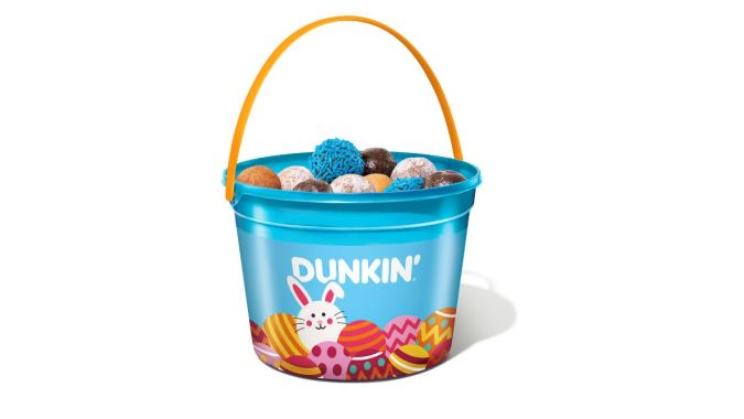 Spring MUNCHKINS Bucket, con 50 culces con sabor a arándanos.