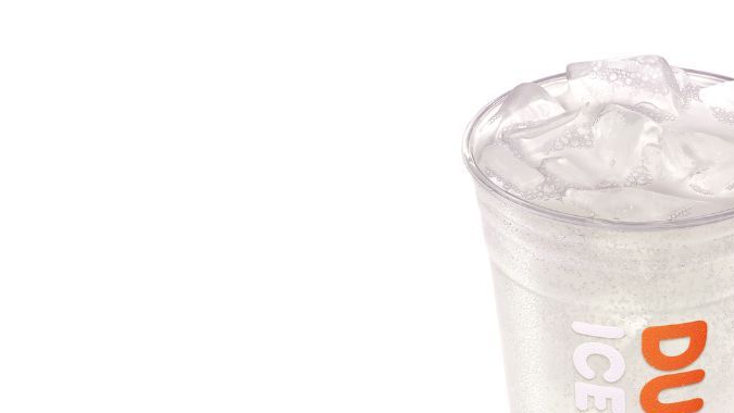 La bebida Arctic Cherry Dunkin' Energy con sabor a cereza.