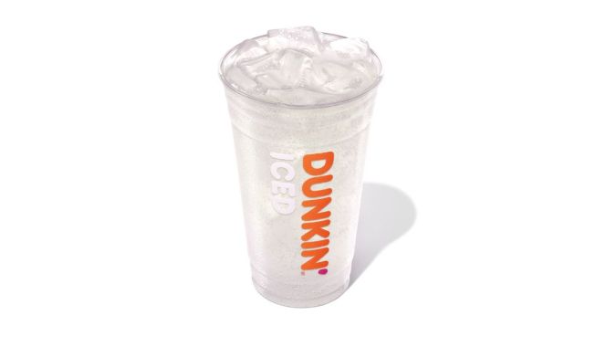 La bebida Arctic Cherry Dunkin' Energy con sabor a cereza.