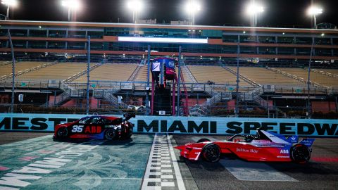 Fórmula E en Miami.