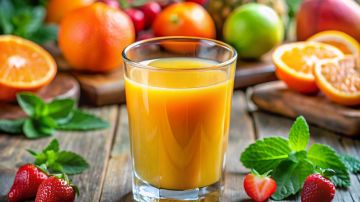 Los jugos de frutas son ricos en azúcar, sobre todo si son procesados o si los colamos.