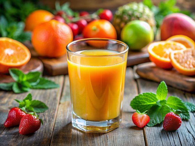 Los jugos de frutas son ricos en azúcar, sobre todo si son procesados o si los colamos.