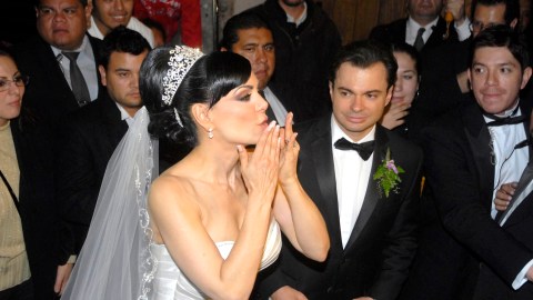 Maribel Guardia y Marco Chacón se casaron en el año 2011.