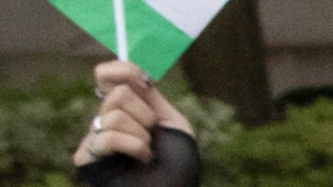 Mohsen Mahdawi estuvo presente en las protestas en Columbia contra la guerra en Gaza.