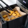 Los nuggets de pollo se pueden cocinar rápidamente en la freidora de aire.