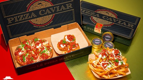 Pizza Hut crea una innovación pionera: “Pizza Caviar”