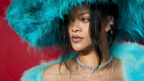 Rihanna lanzó su nueva colección de lencería.
