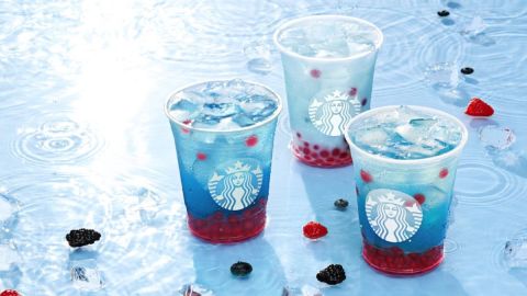 Las bebidas con perlas frutales debutaron el verano pasado en el menú , y para ese 2025 hay dos nuevos sabores mora y arándanos.