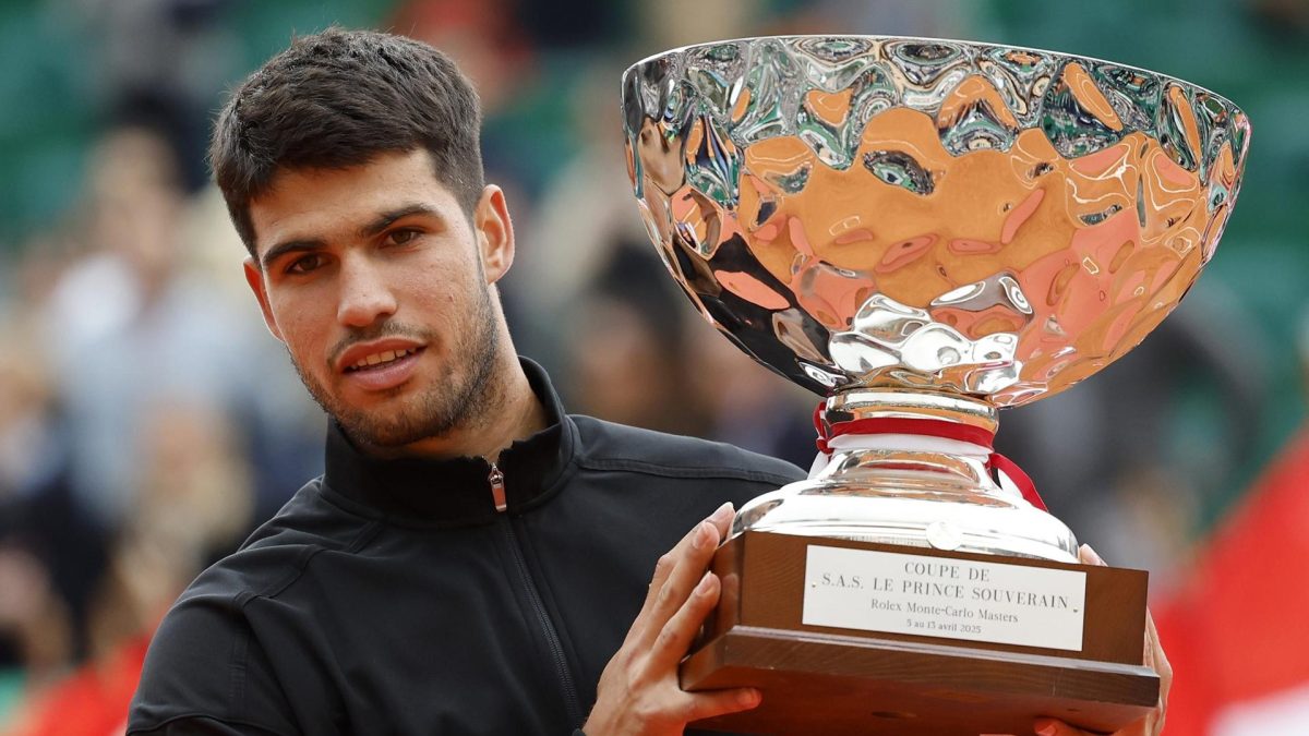 Carlos Alcaraz se corona en Montecarlo y conquista su sexto título Masters 1000