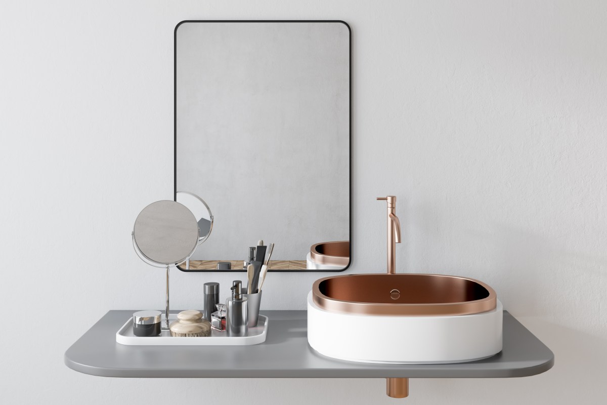 Elegante espejo de baño con 50% OFF en Amazon: $45 y mide 30 pulgadas