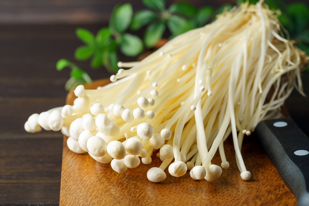 Retiran del mercado paquetes de hongo Enoki por riesgo para la salud