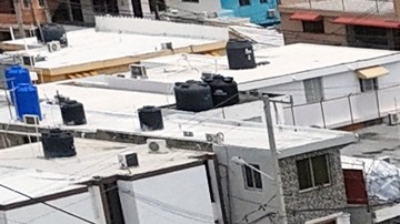 Imágenes de dron revelan cómo estaba el techo de Jet Set meses antes de la tragedia