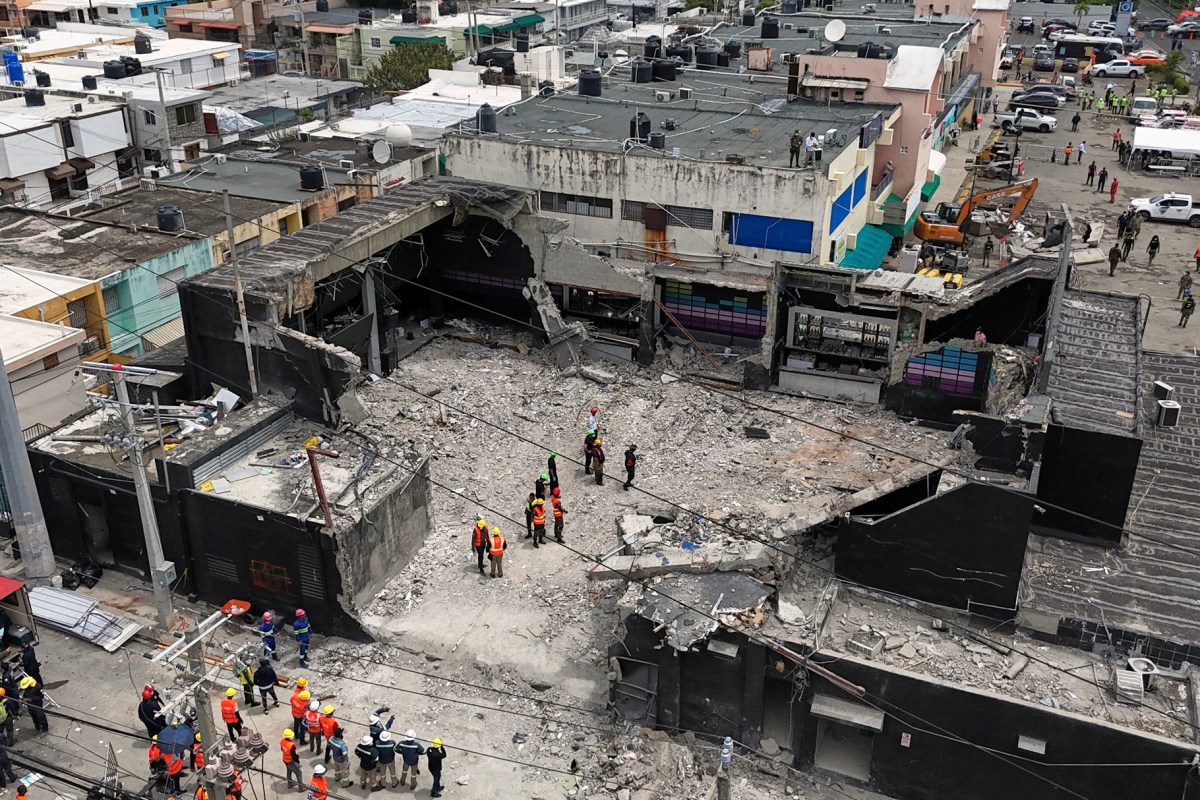 Imágenes de dron revelan cómo estaba el techo de Jet Set meses antes de la tragedia