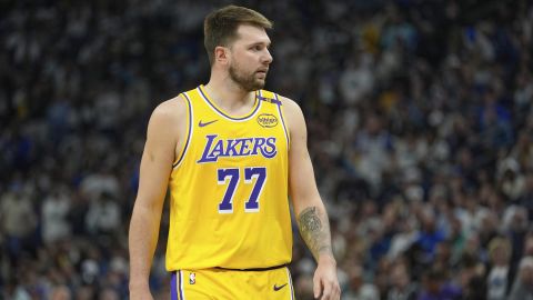 Luka Doncic, jugador de Los Angeles Lakers.