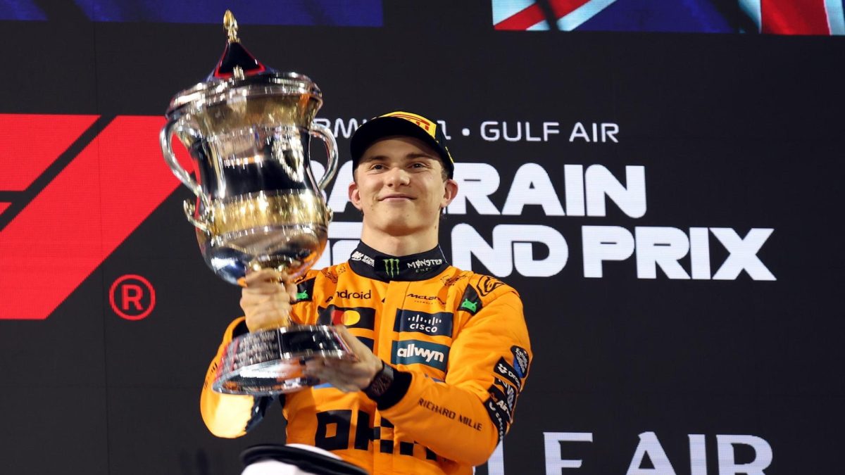 McLaren sigue fuerte en la F1 con victoria de Piastri el GP de Bahrain