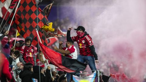 Fans New York Red Bulls.