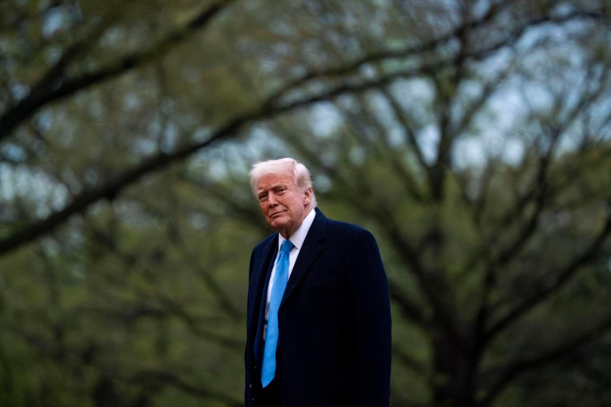 Trump dice que los aranceles son "algo hermoso de ver"