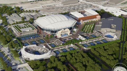 La renovación de la sede del US Open está autofinanciada por la USTA.