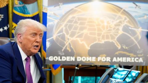 Trump anunció la semana pasada nuevos detalles del sistema de defensa.
