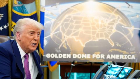 Trump anunció la semana pasada nuevos detalles del sistema de defensa.
