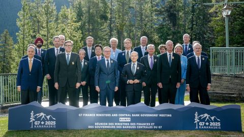 Los ministros de Finanzas del G7 se reunieron en las Montañas Rocosas en Canadá.
