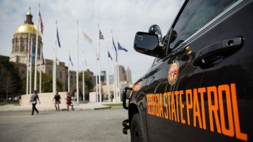 Un vehículo de la patrulla estatal de Georgia. Foto referencial.