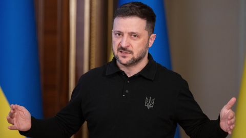 Volodimir Zelenski, presidente de Ucrania.