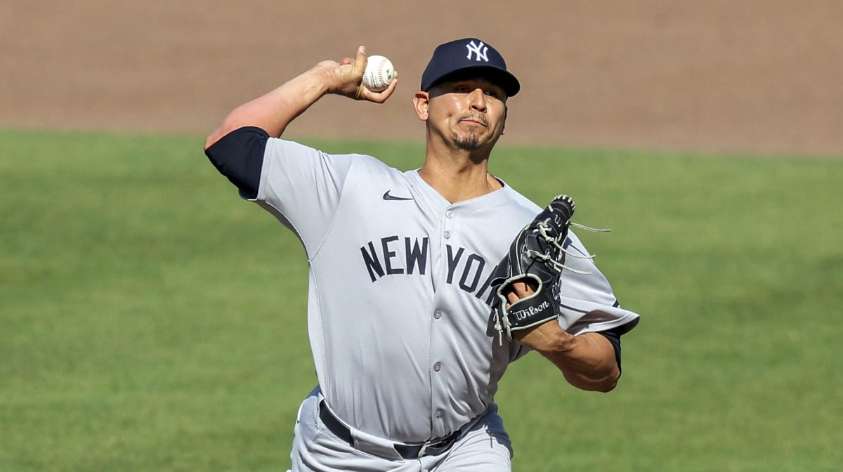 New York Yankees designan para asignación al venezolano Carlos Carrasco