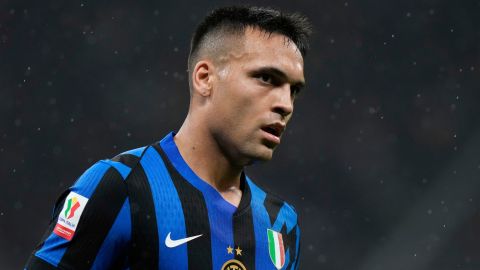 Lautaro Martínez delantero del Inter Milan.