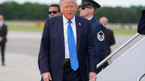 Donald Trump, presidente de Estados Unidos.