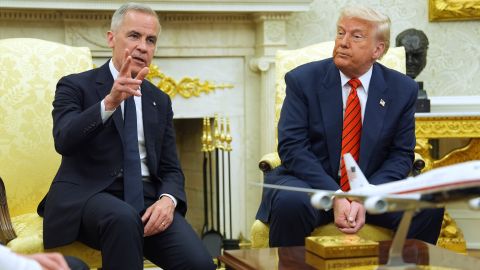 Trump respondió al primer ministro que "nunca digas nunca".