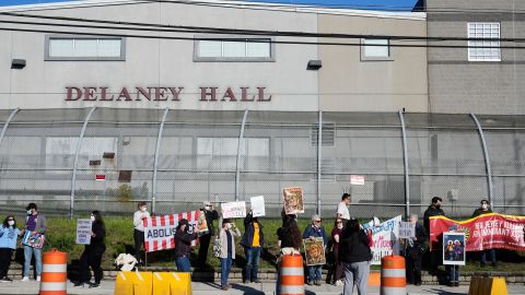 Centro de detención migratorio de Delaney Hall, en Newark, Nueva Jersey