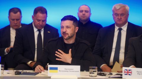 Volodimir Zelenski, presidente de Ucrania.