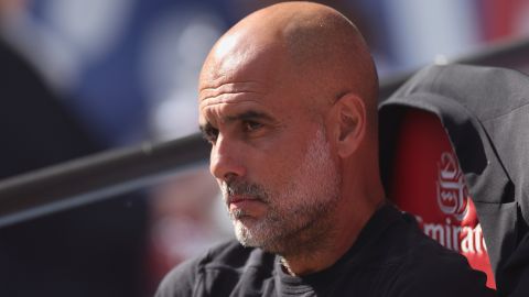 Pep Guardiola tras la derrota ante Crystal Palace.