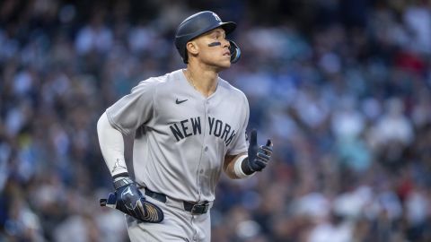 Aaron Judge durante un partido ante Seattle Mariners.