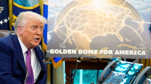 Cúpula dorada de Donald Trump
