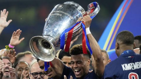 Désiré Doué un MVP inesperado en la final de la Champions League para el PSG