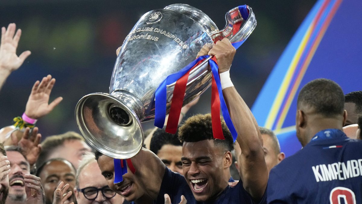 Désiré Doué un MVP inesperado en la final de la Champions League para el PSG