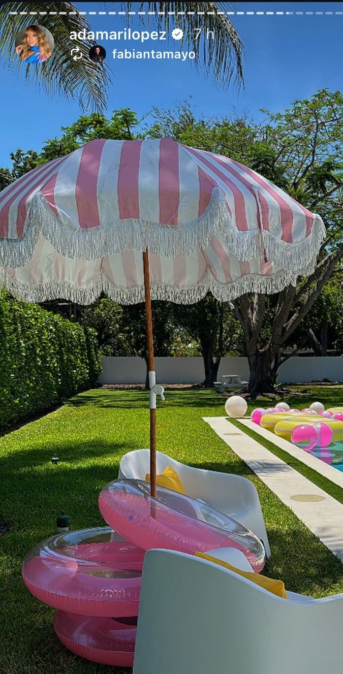Adamari López organizó la fiesta junto a una empresa especializada.