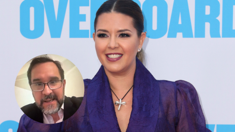 La actriz Alicia Machado colabora con el abogado de inmigración Aníbal Romero.