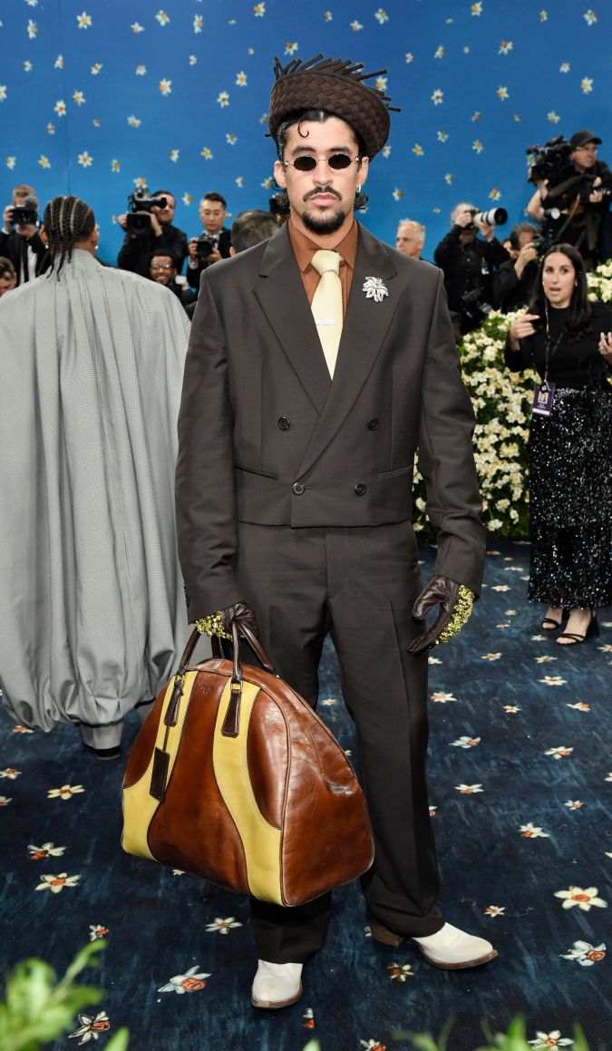 Bad Bunny vistió de Prada en la MET Gala 2025.