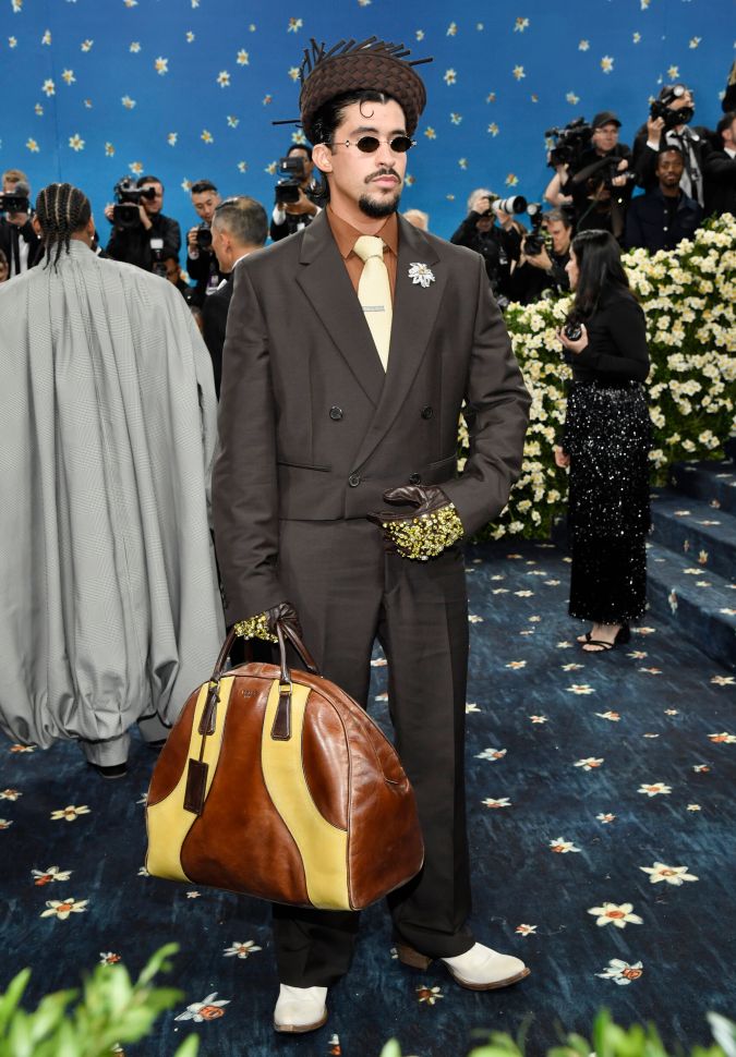 Bad Bunny se lució en la MET Gala 2025.