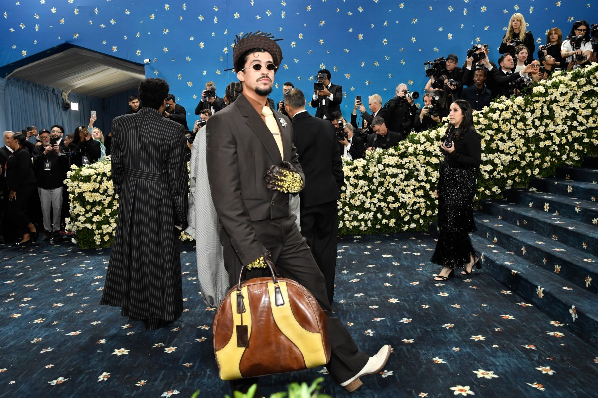 Bad Bunny acertó nuevamente con su look en la MET Gala 2025