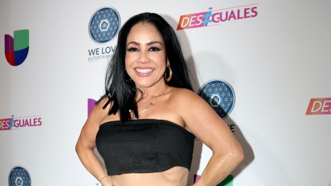 Carolina Sandoval, presentadora de televisión.