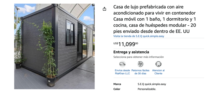 Esta construcción es ideal para todo tipo de terreno.
