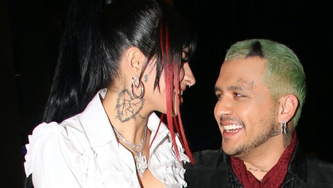 Cazzu y Christian Nodal en 2022.