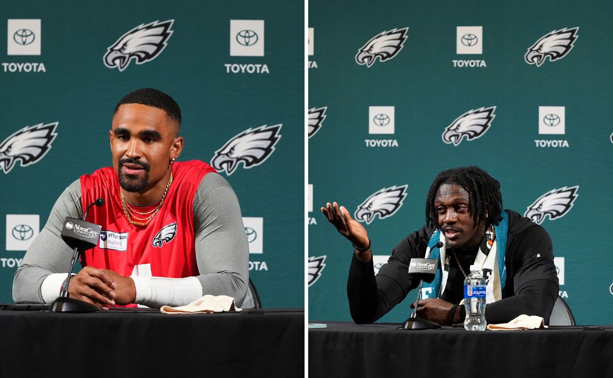 Jalen Hurts y AJ Brown rompen silencio tras ausencia en visita de los Eagles a la Casa Blanca